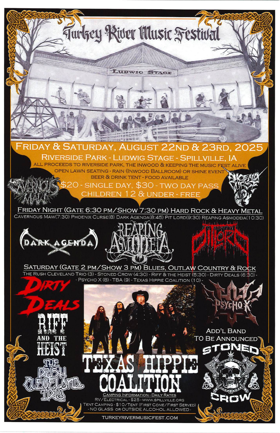Concert Lineup Banner 2025